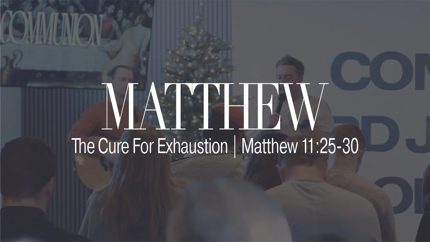 True Rest | Matthew 11:25-30