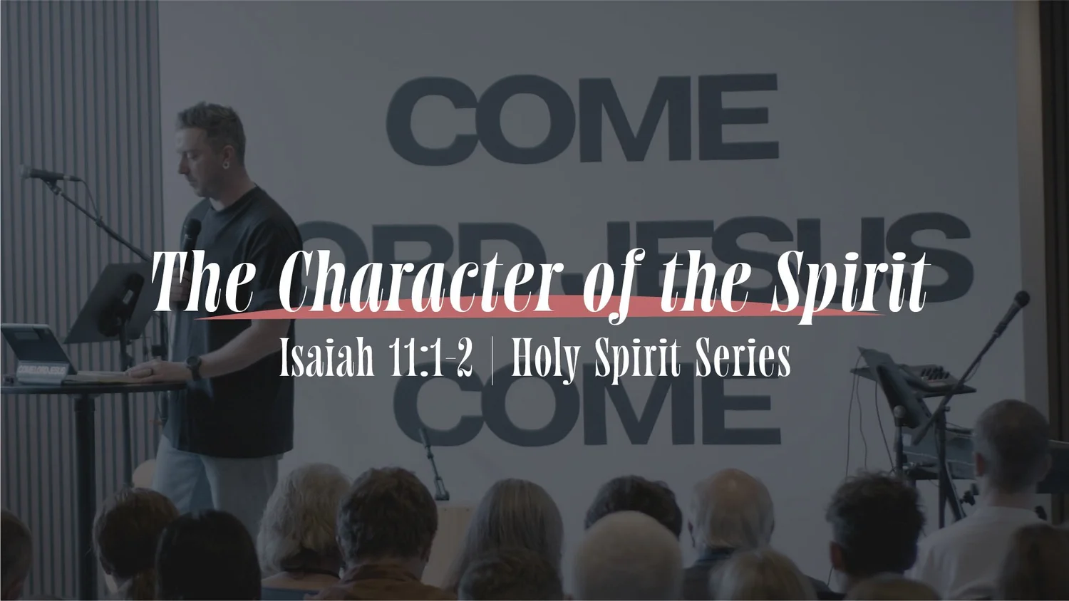 The Character of the Spirit |  Isaiah 11:1-2 | Holy Spirit Series