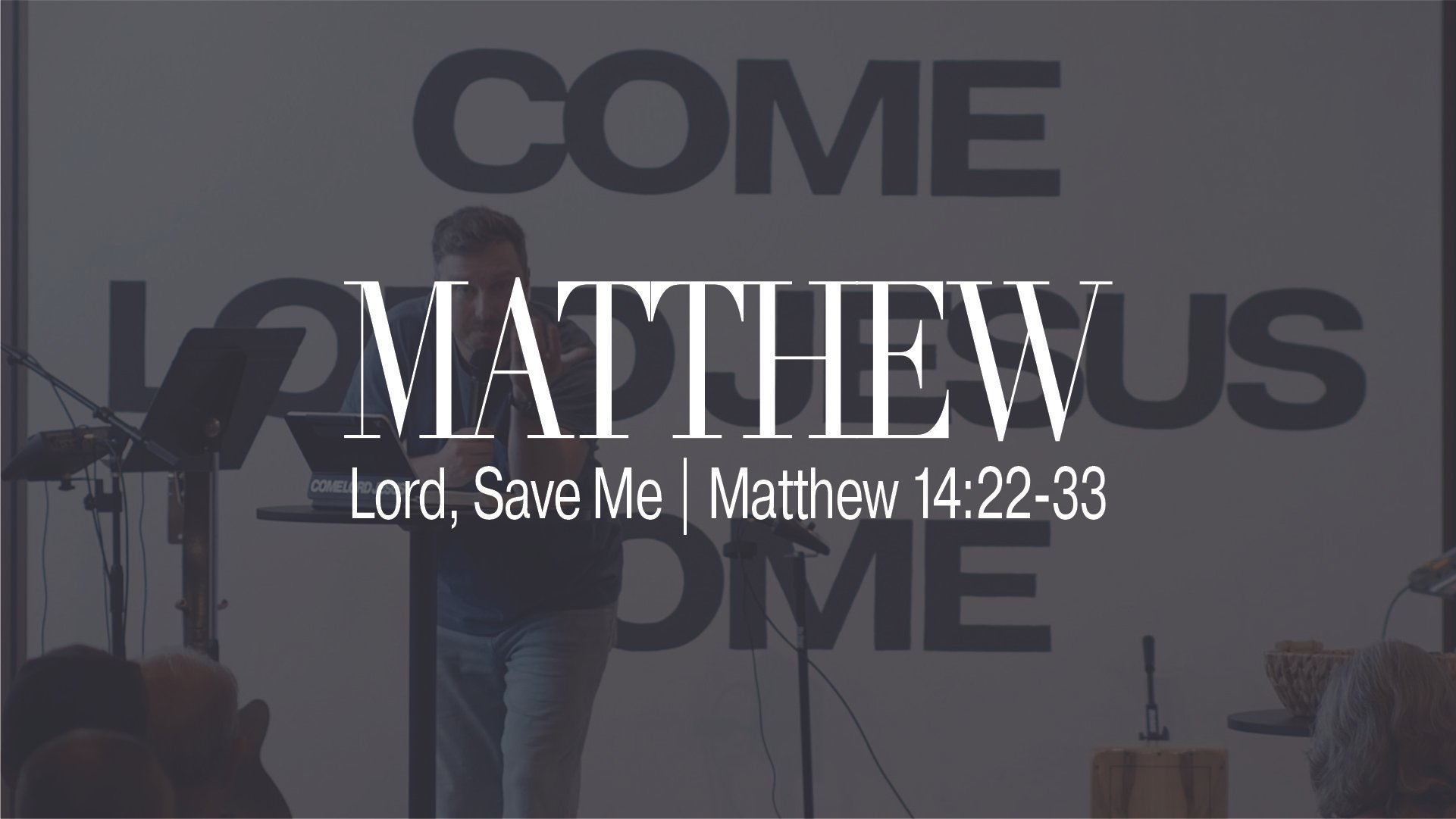 Lord, Save Me | Matthew 14:22-33