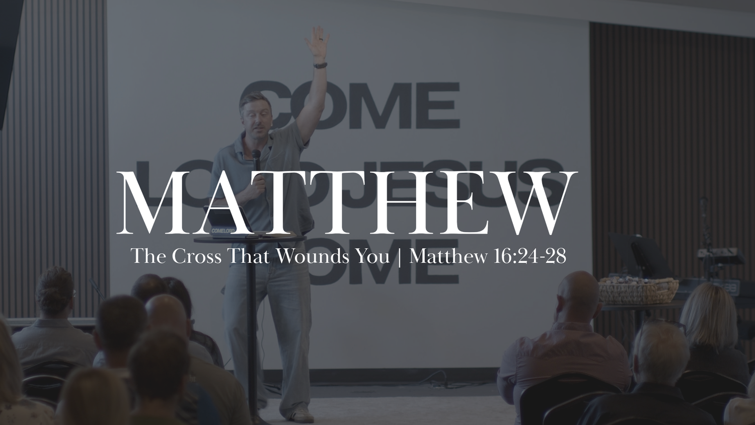 The Cross That Wounds You | Matthew 16:24-28 episode artwork