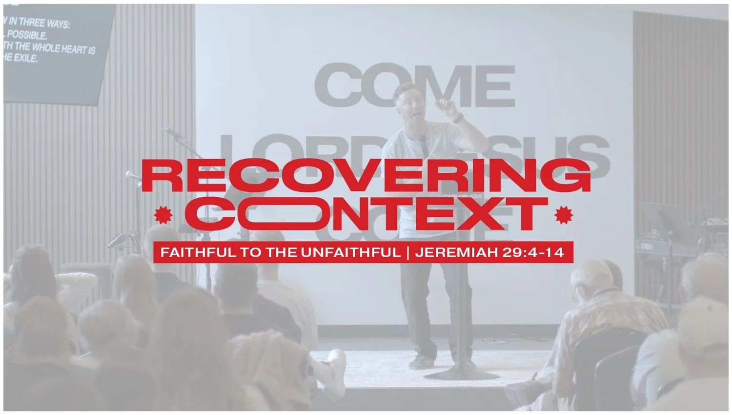 Faithful to the Unfaithful | Jeremiah 29:4-14