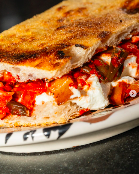 Palinurobar, Milan – Panino con Kimchi, Labneh, Smoked Herring