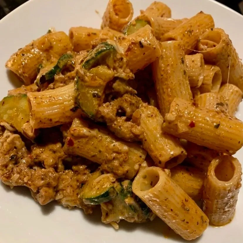 Spicy Sausage Rigatoni