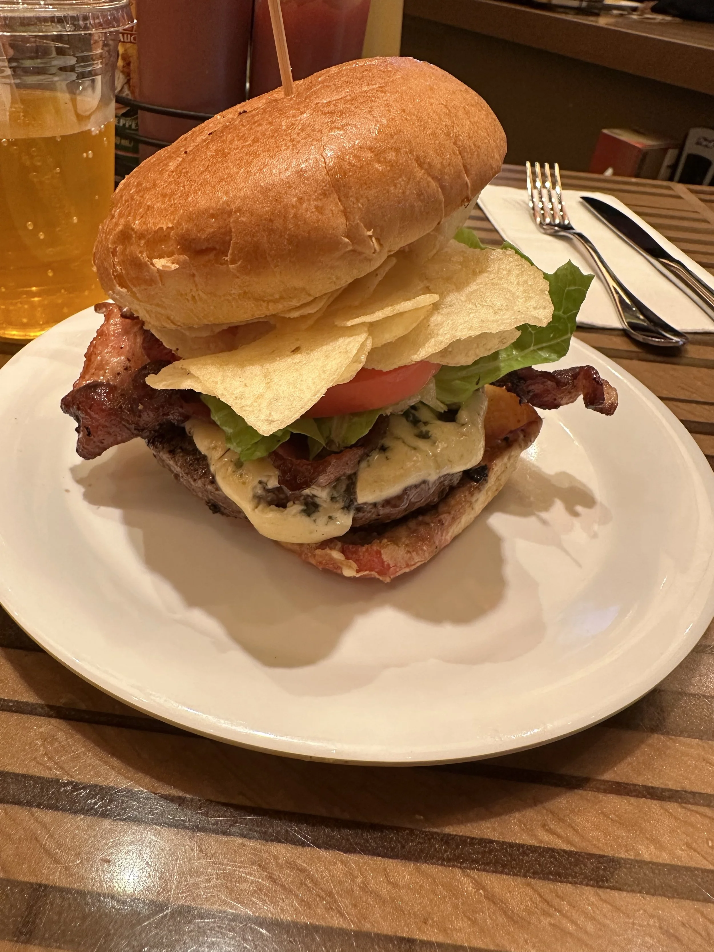 BOBBY BLUE + BACON - Bobby's Burger Palace