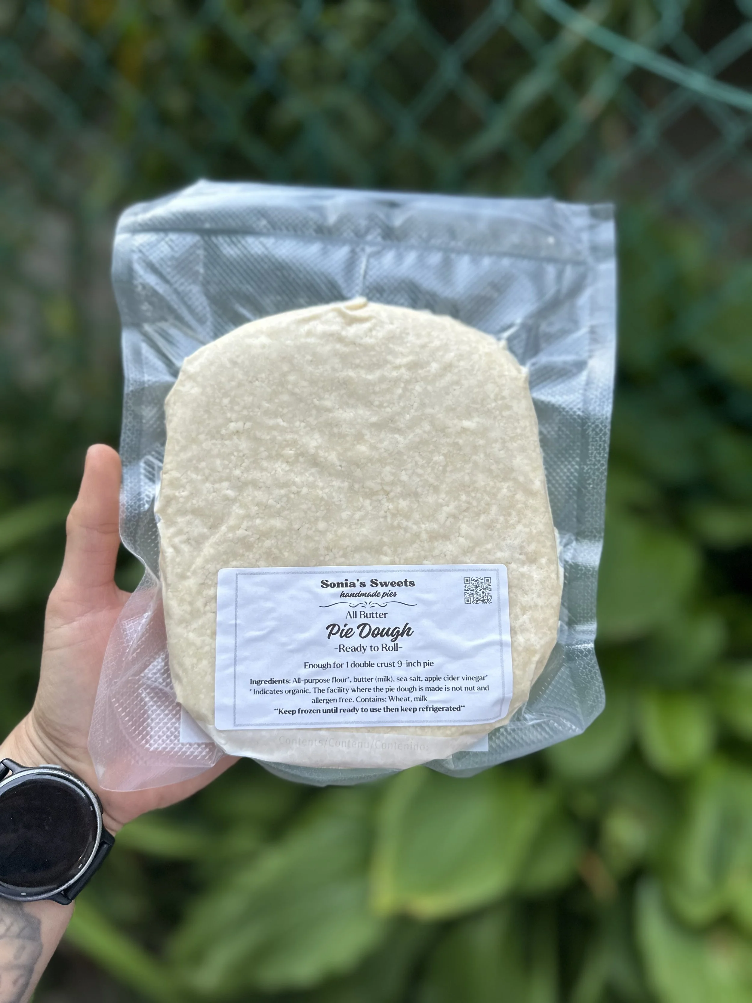 Frozen Pie Dough