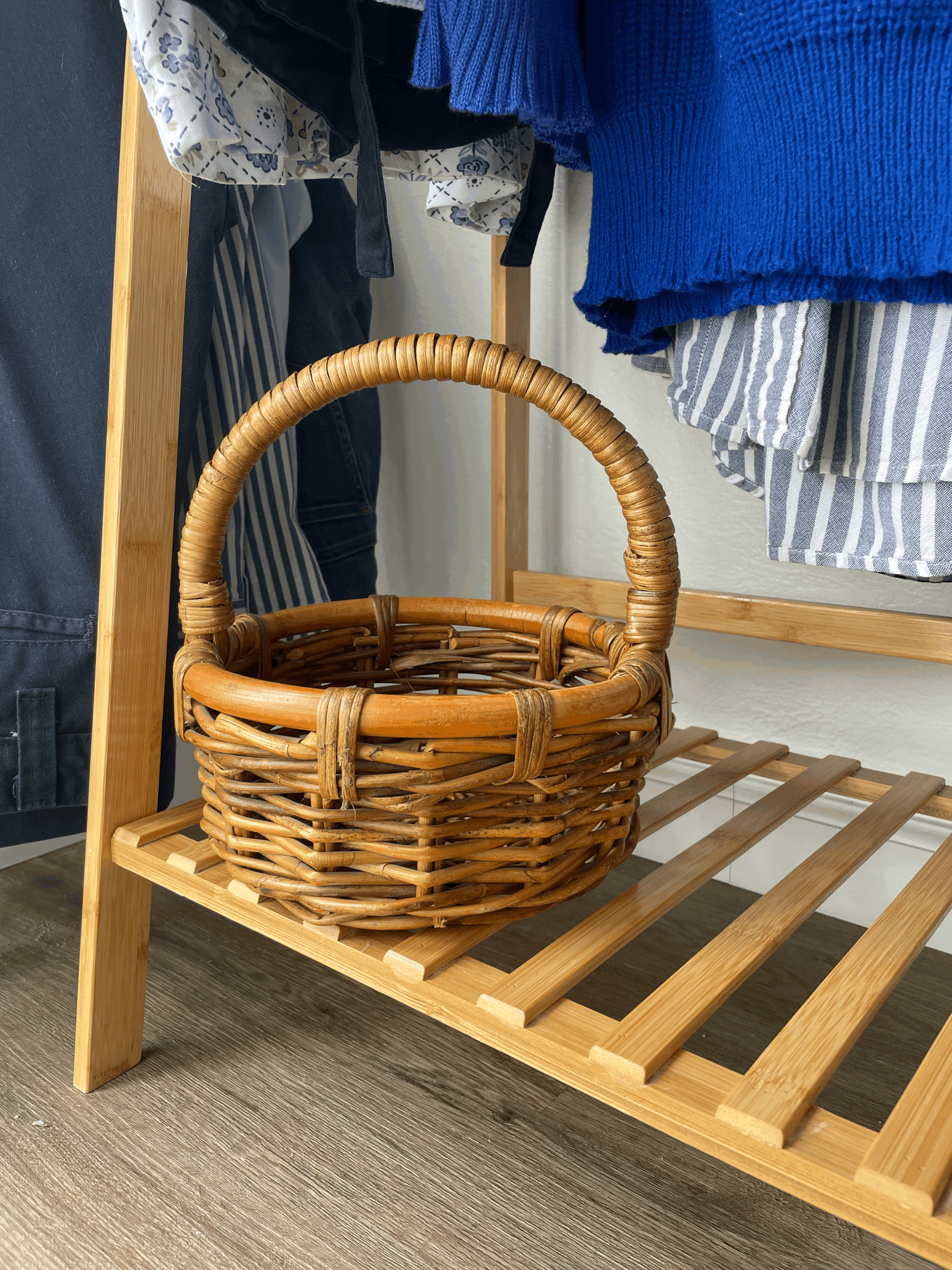 Not Blue but Cute Basket