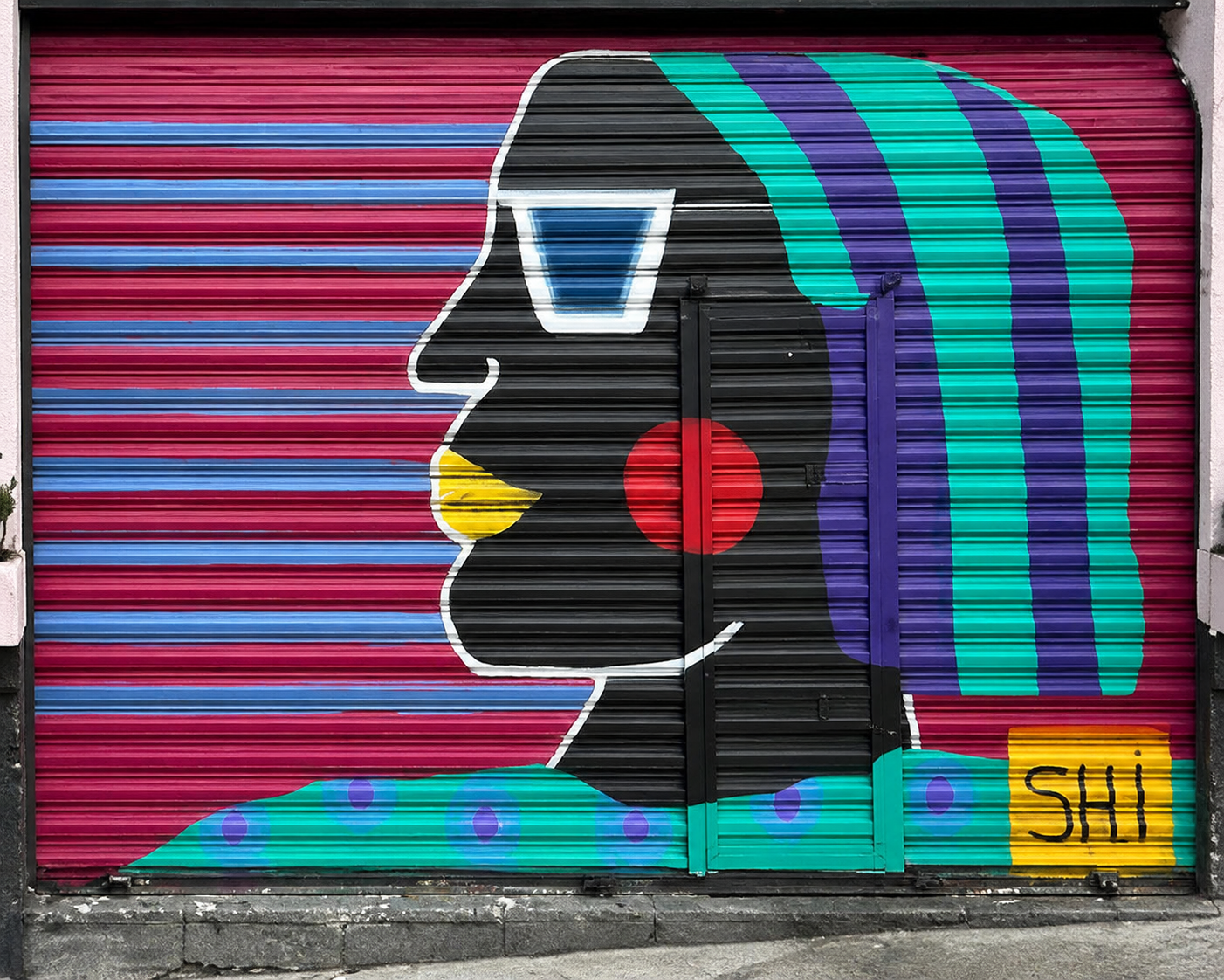 Ellas mural series by Anastasia Shi, installation view four