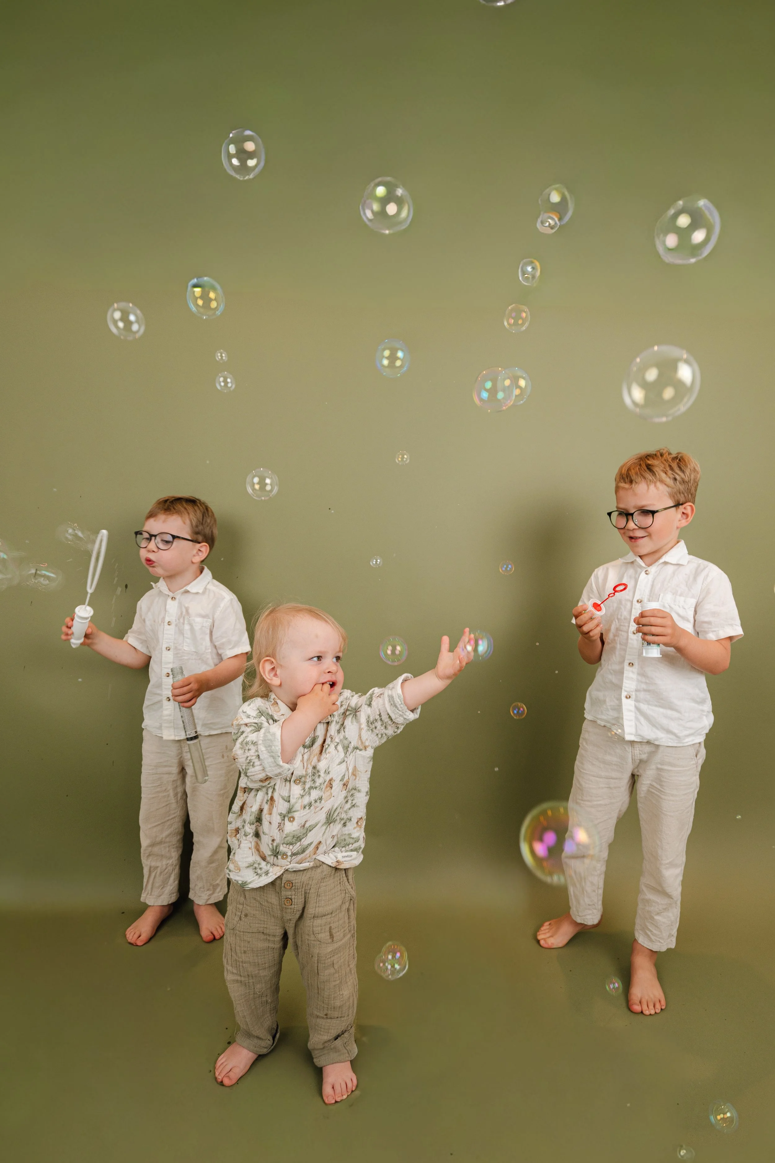 familiefotografering i studio haugesund