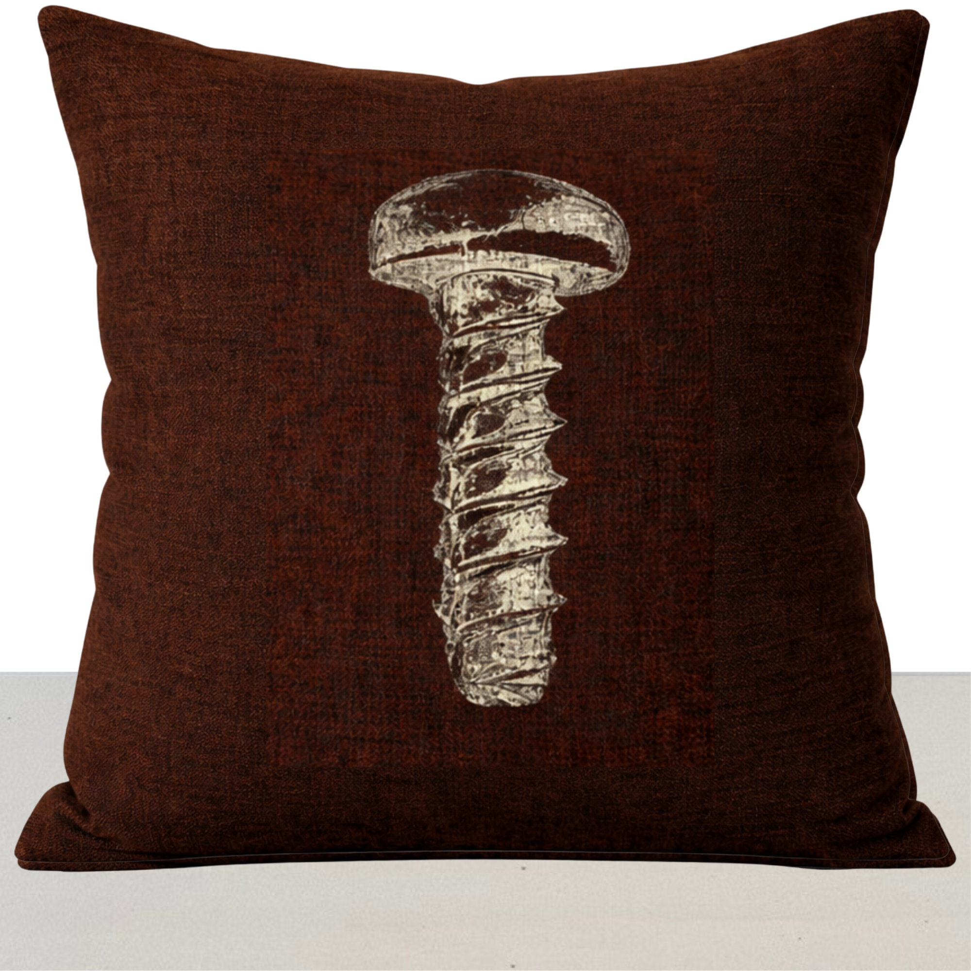 SCREW!. 14" linen pillow.