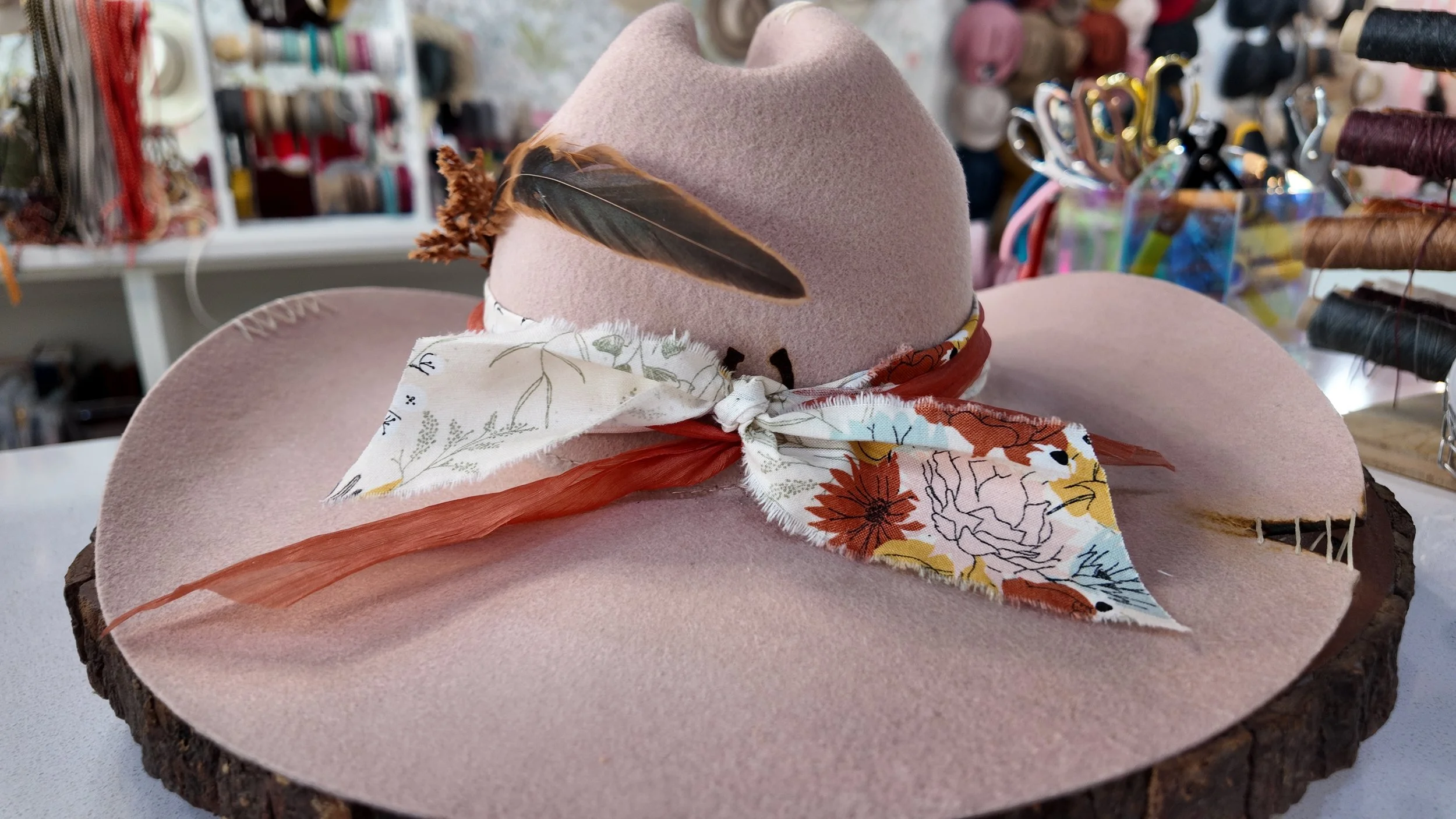 Wildflower Custom Design Hat — Hats Over Heels