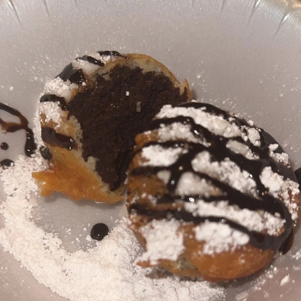 Deep Fried Brownie Bites
