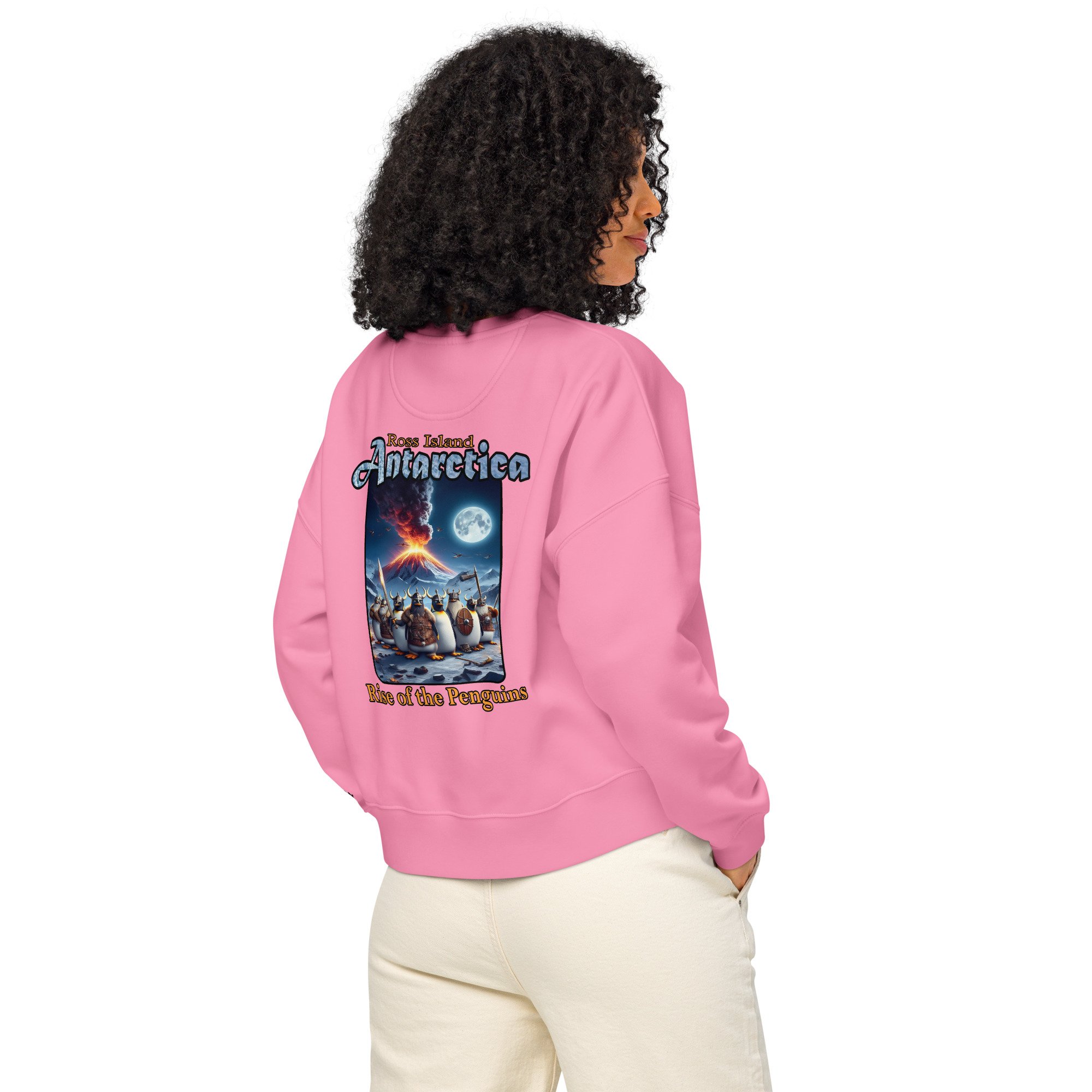 Rise of the Penguins Women’s organic crew neck sweatshirt