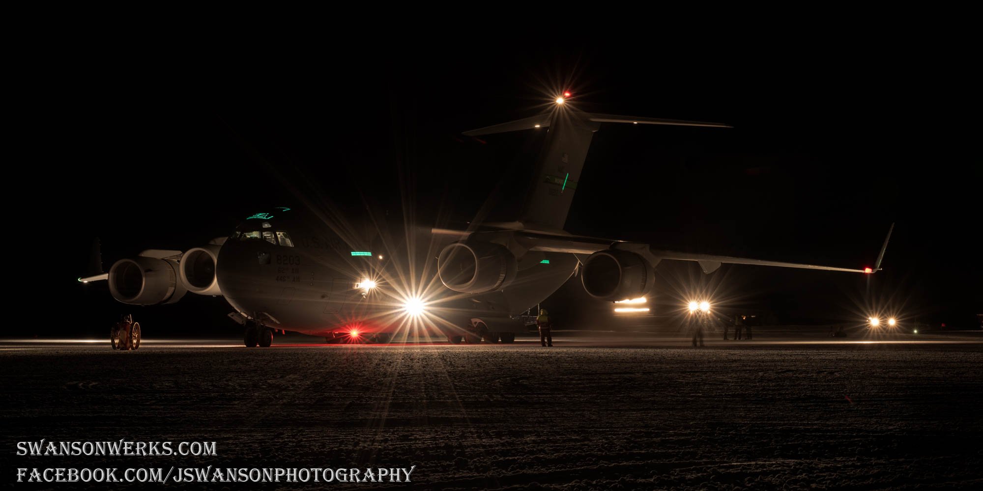 Amazon Prime C-17, Printed on Baryta Satin Fine Art paper w/Styrene backing 20"x40"