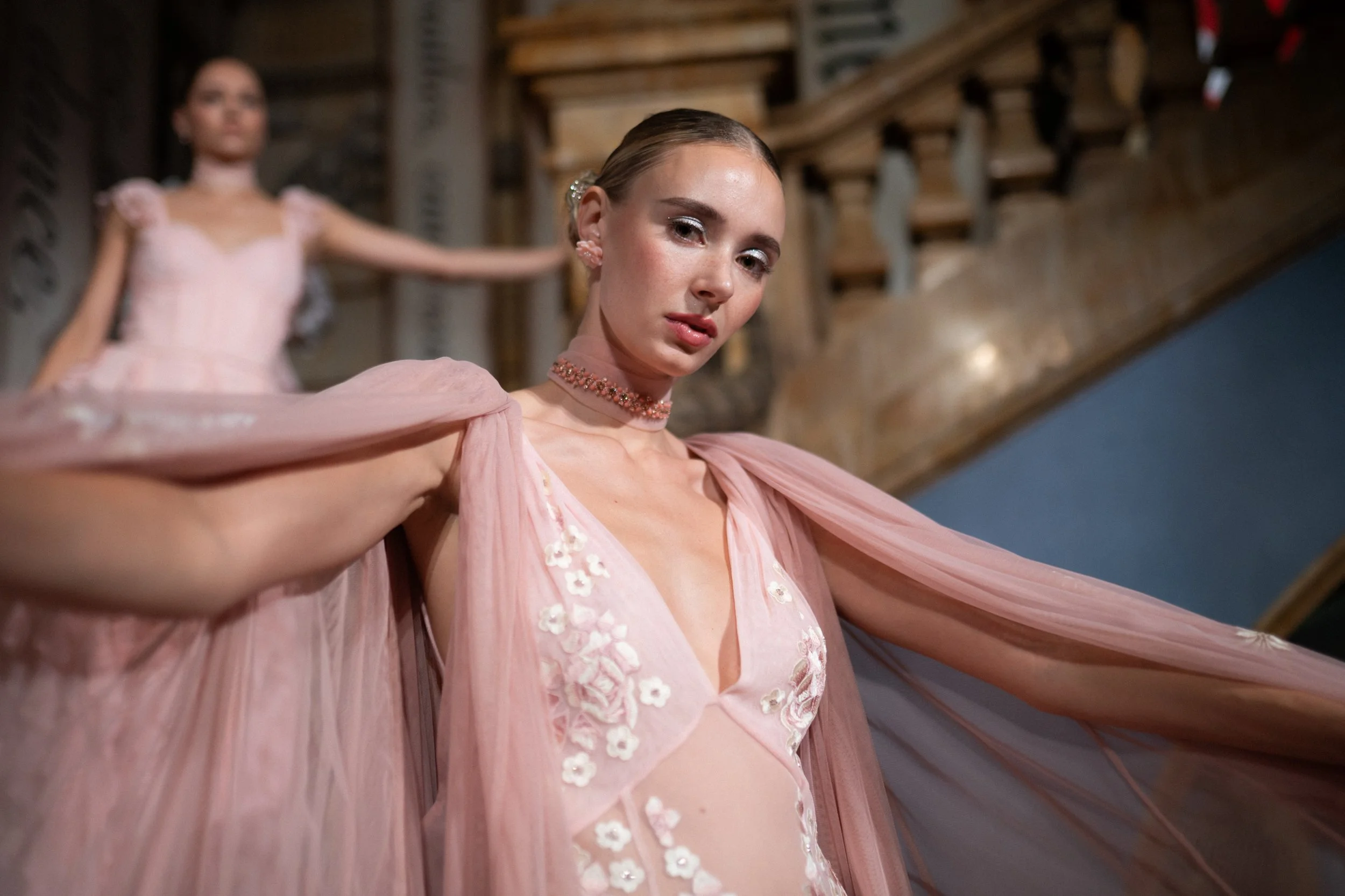 Alice and Olivia fashion runway NYFW by Jordan Niccola Soho NYC model