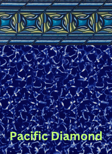 pacific diamond 24 foot pool liner