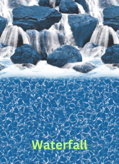 waterfall 24 foot pool liner