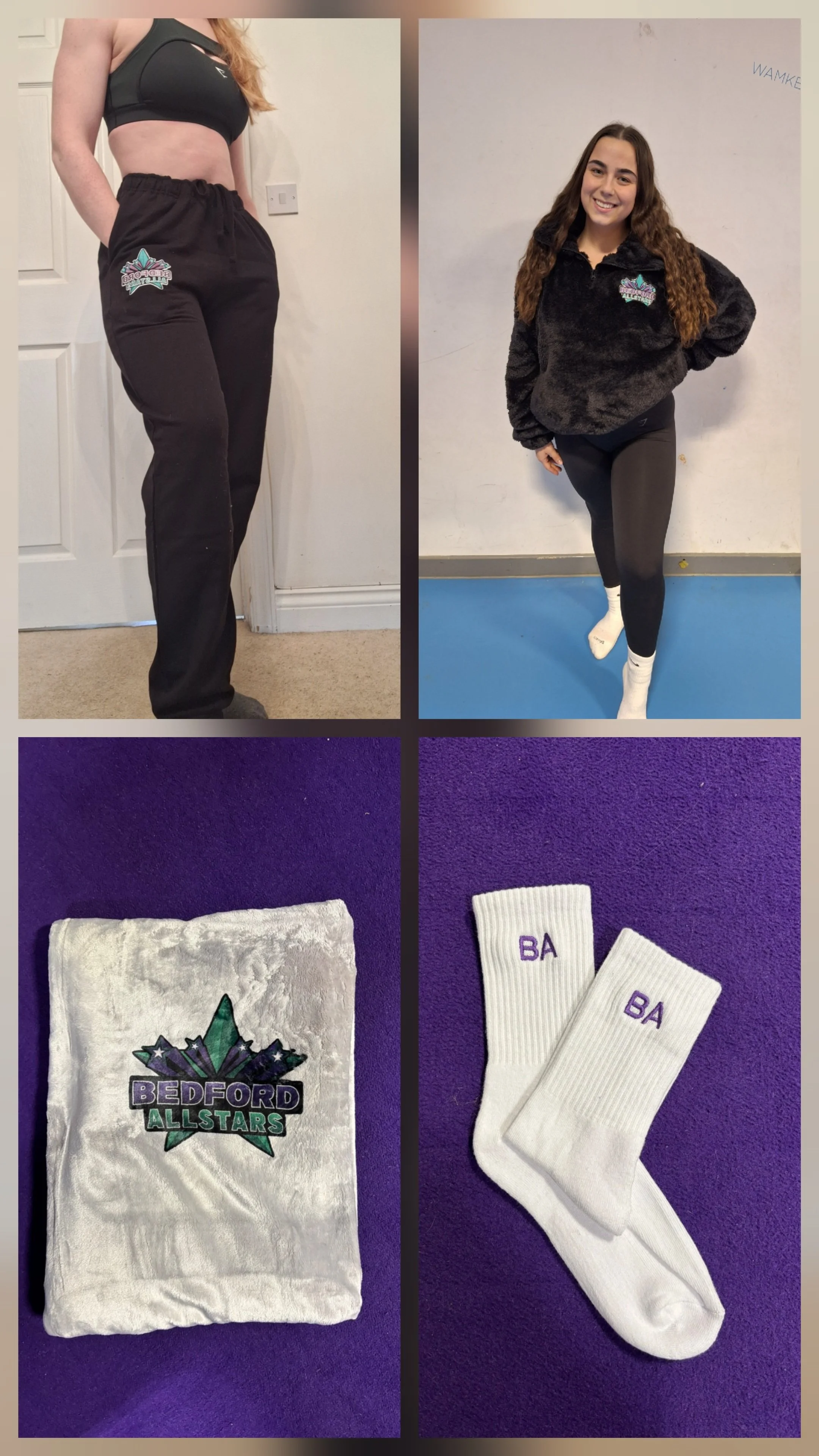 Winter Bundle Option 3 - Blanket, Socks, Fleece Top & Joggers