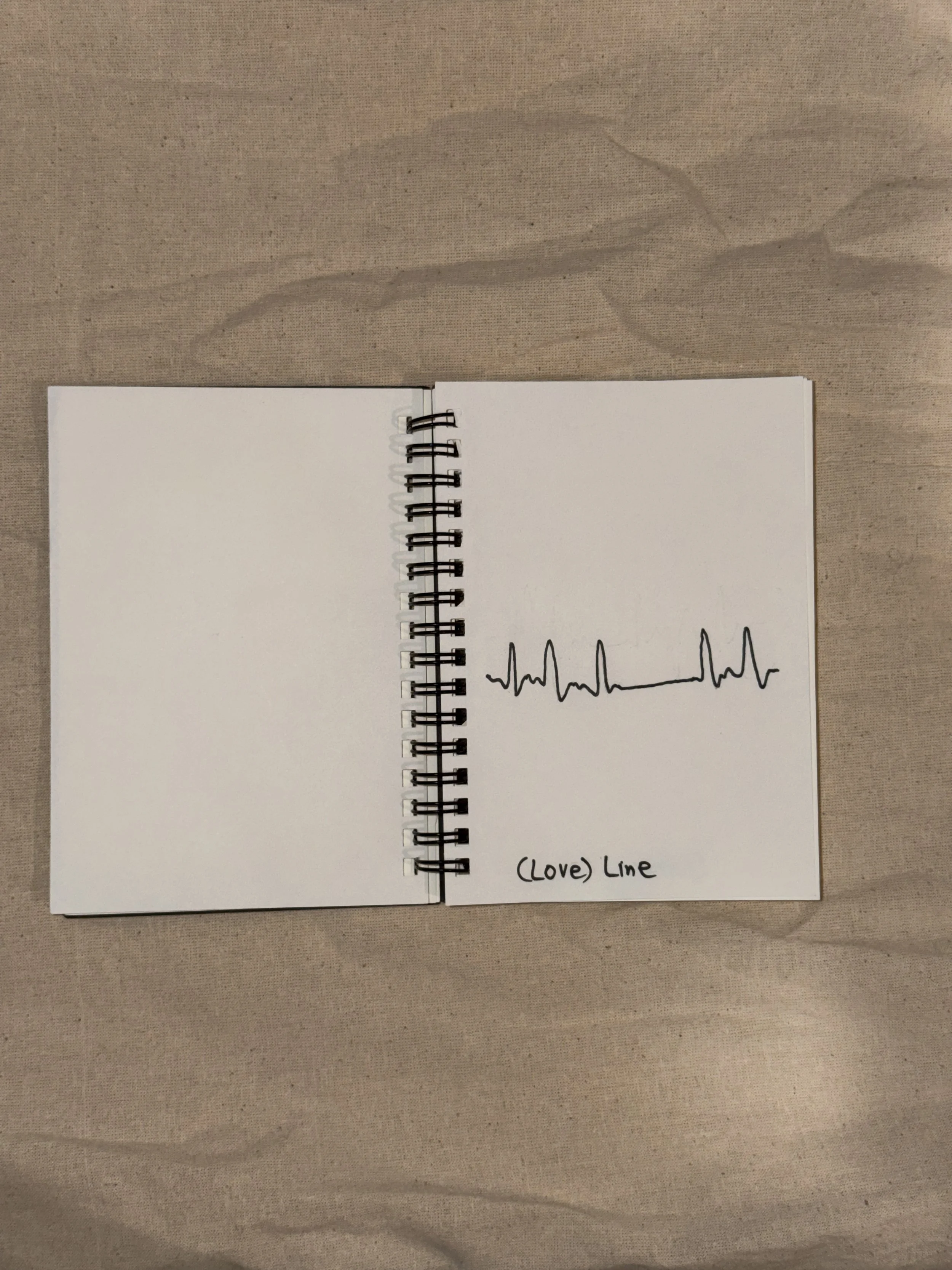 The heartbeat skips. Emotion interrupts rhythm.