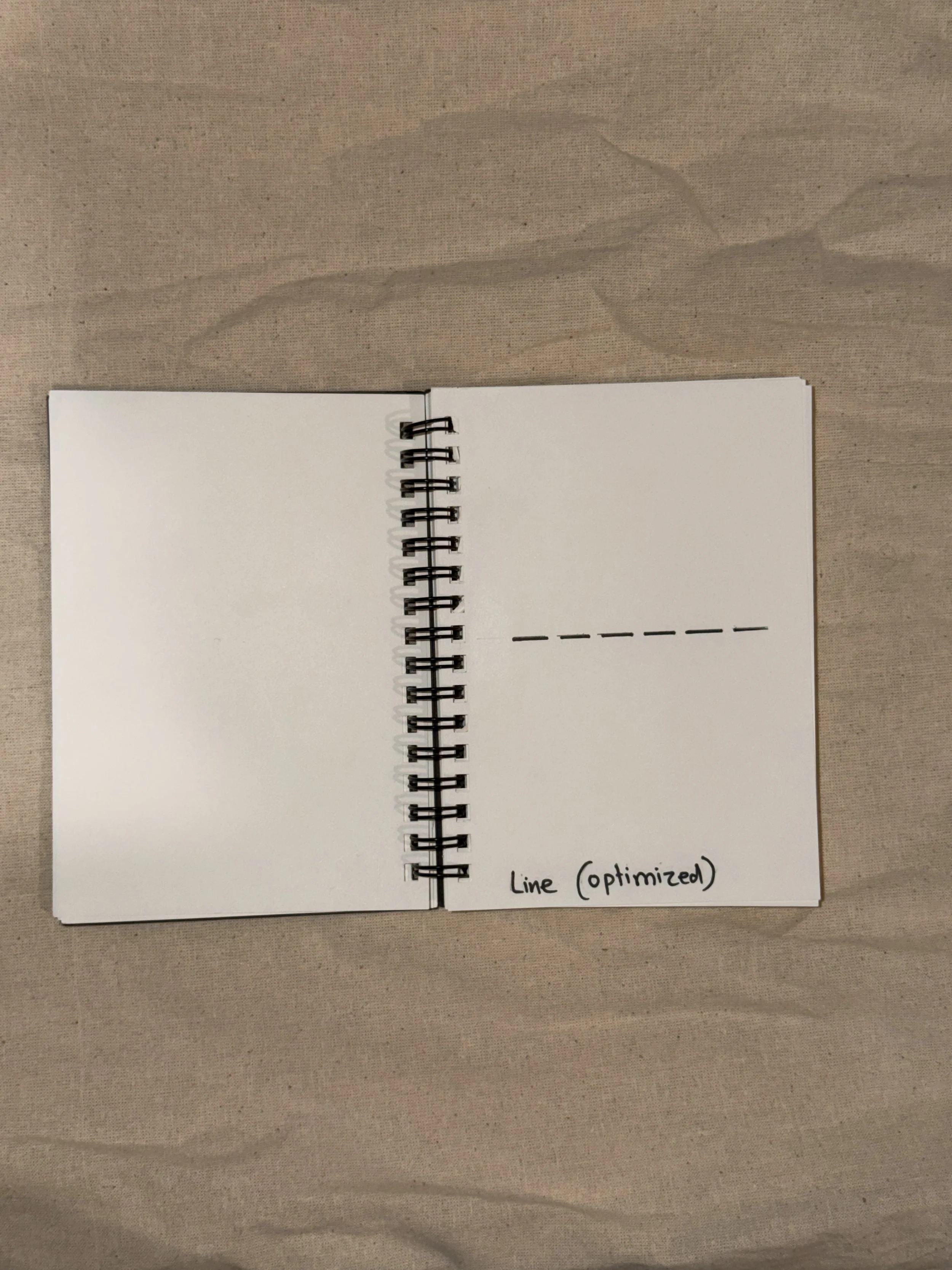 The line refined for efficiency and clarity.