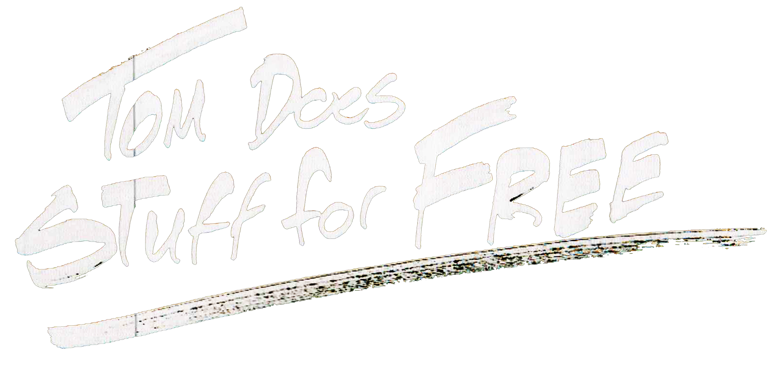 Sign that reads 'Tom Lee's Skating' with stylized cursive white text on a black background.