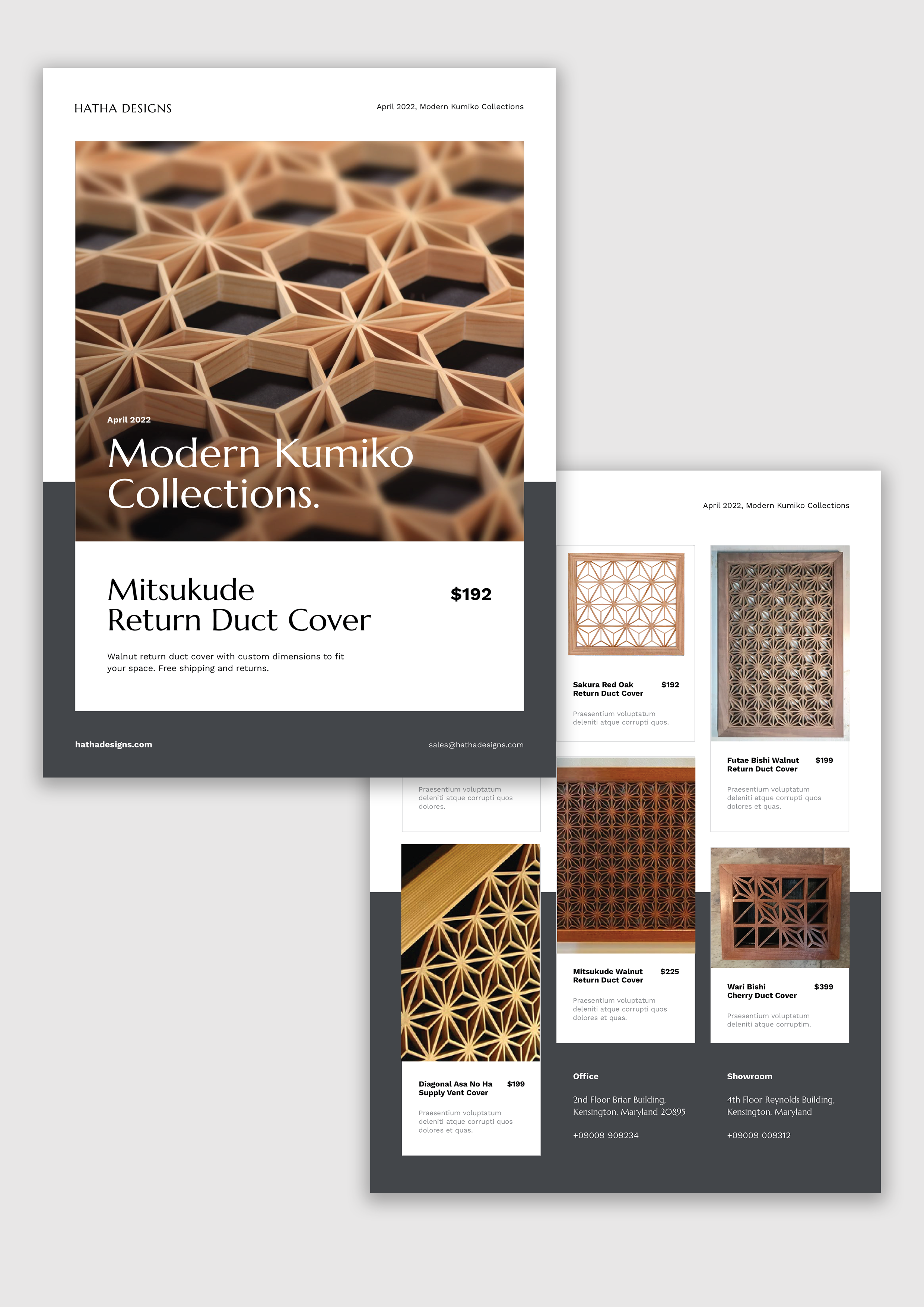 Products flyer