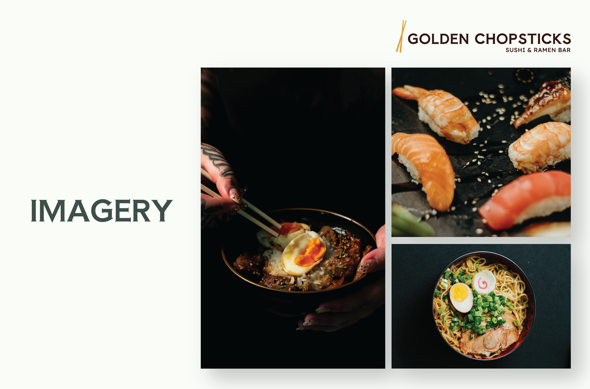 golden chopsticks imagery