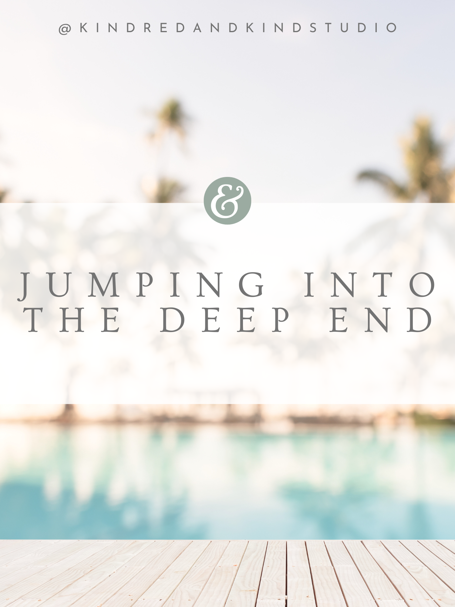 Jumping into the Deep End