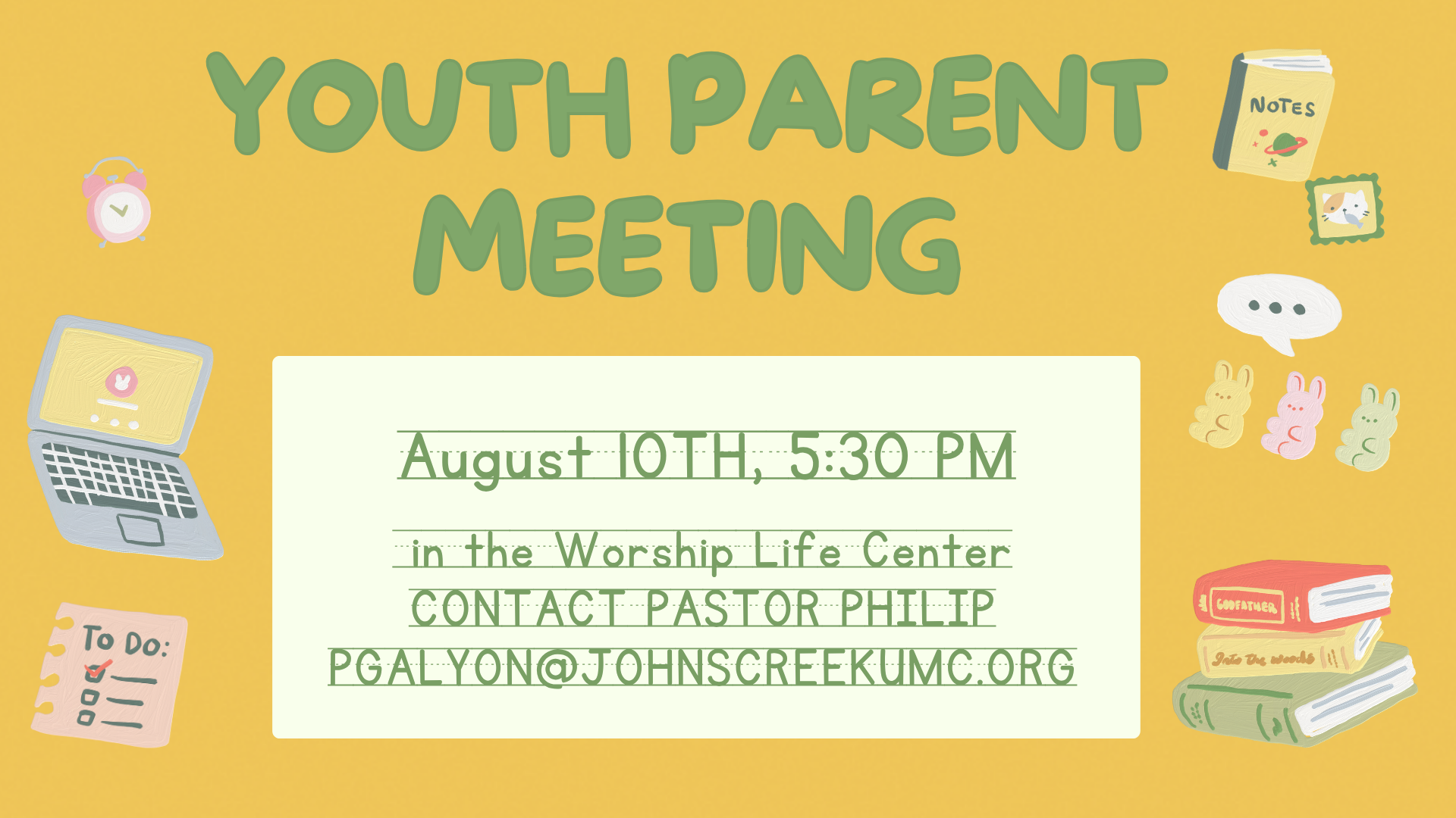 Youth and Parent Meeting
