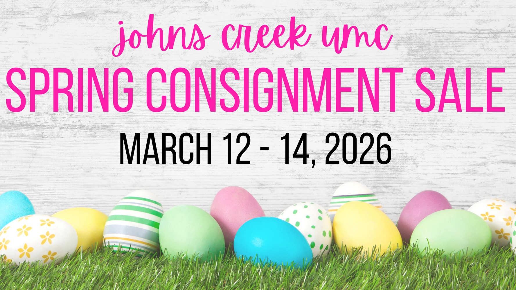 Spring Consignment Sale 2026