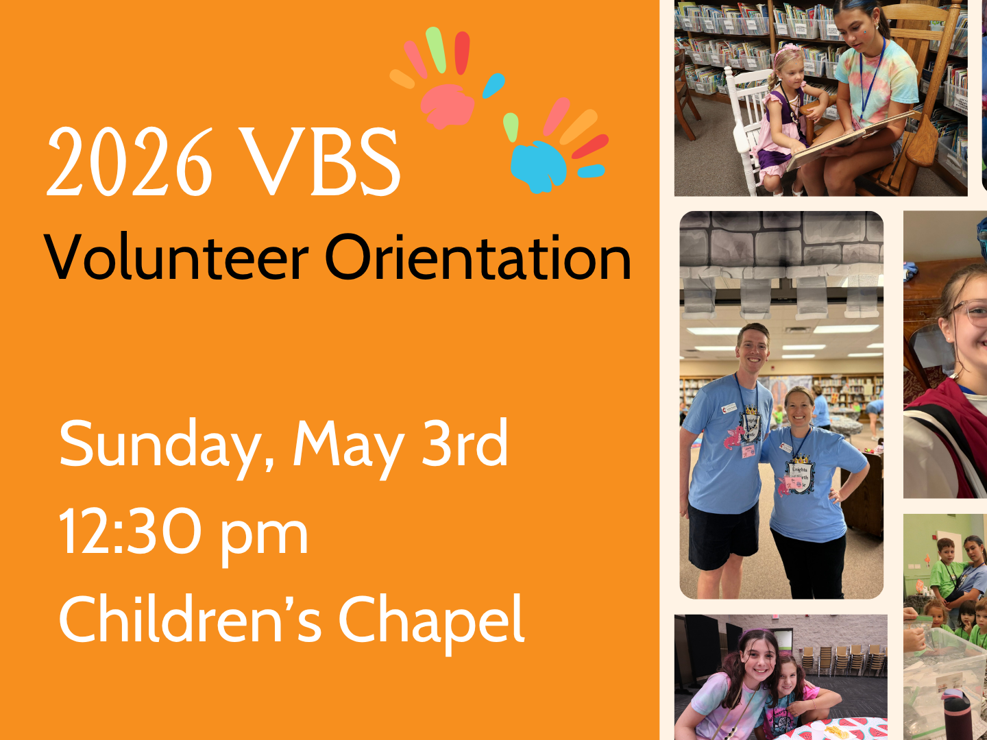 VBS Volunteer Orientation
