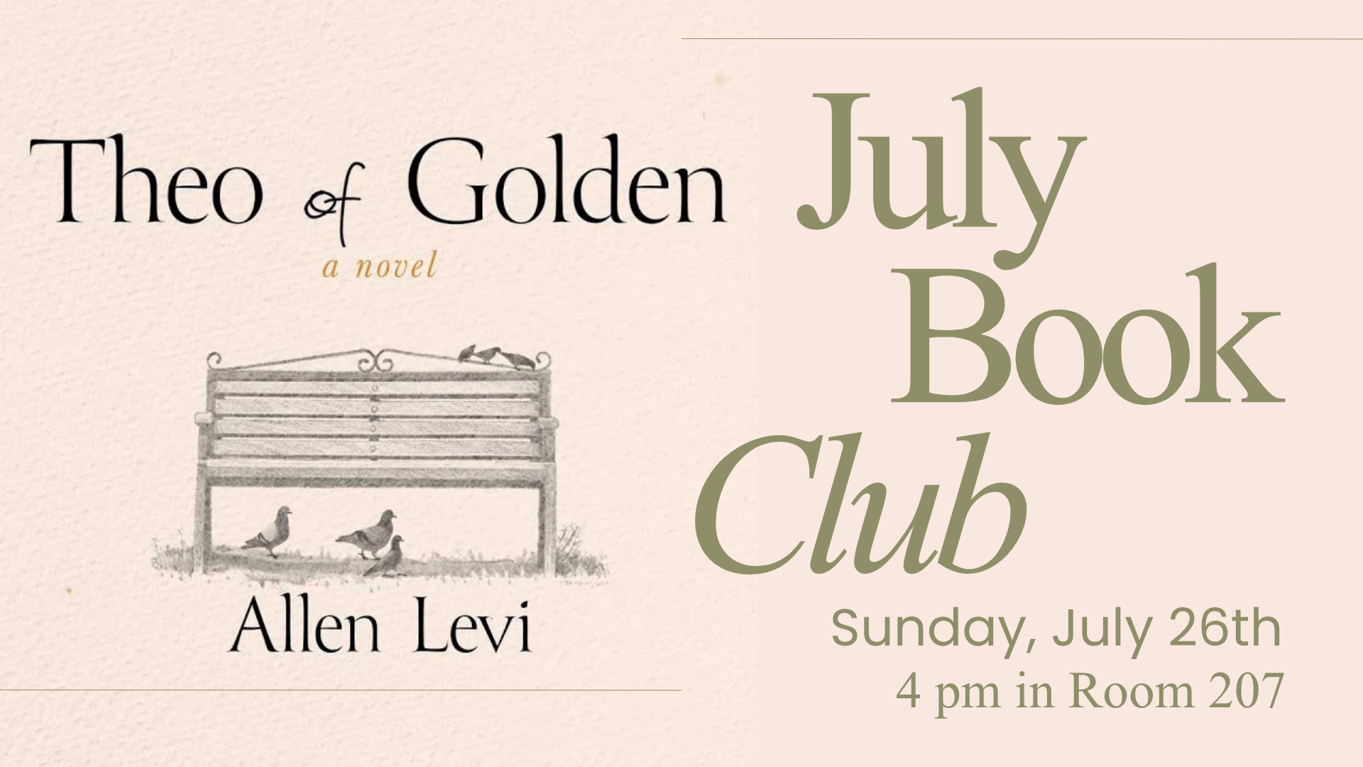 July Book Club