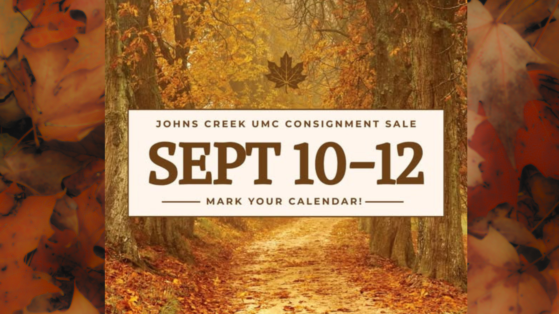 Fall Consignment Sale 2026