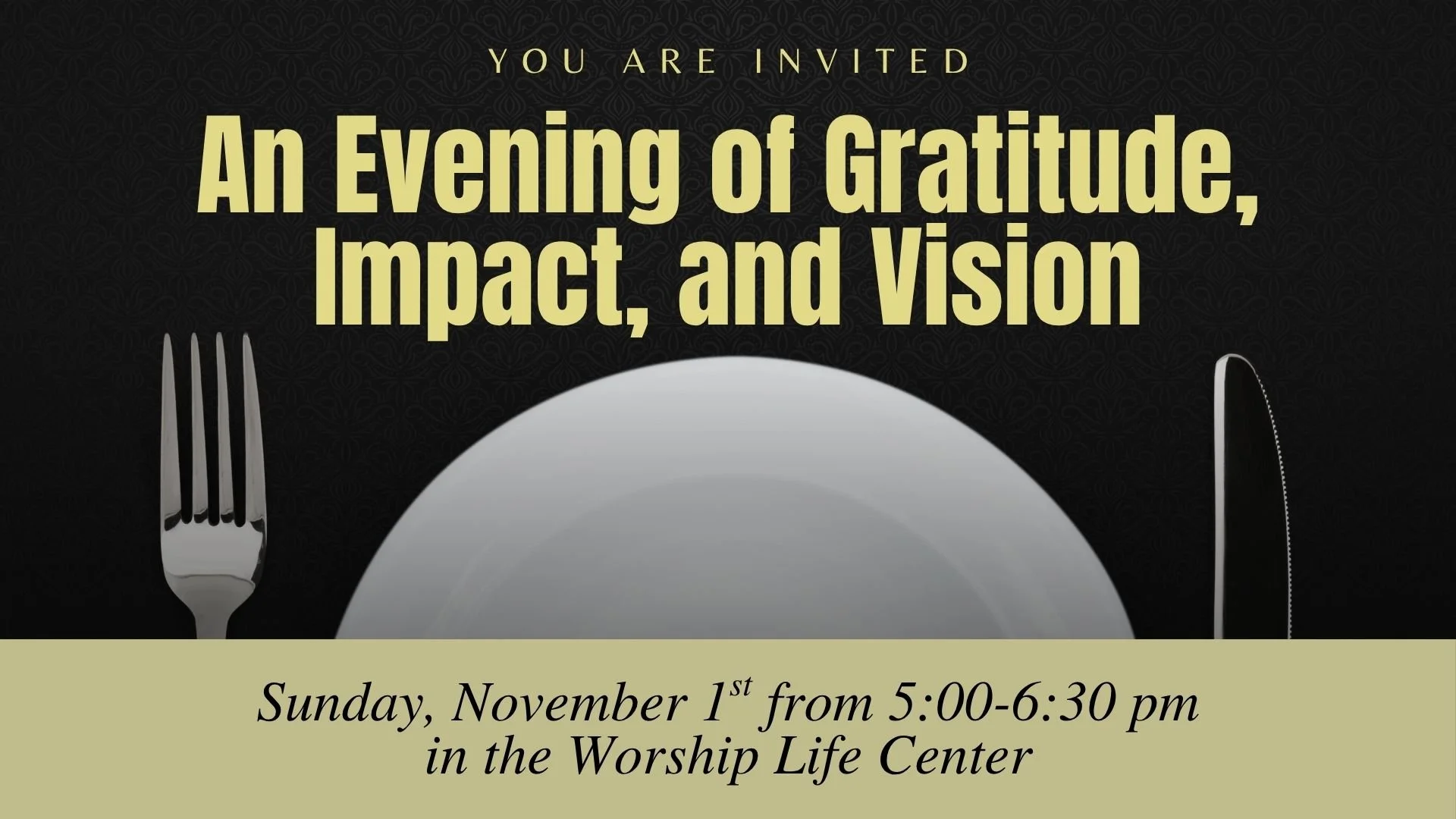 An Evening of Gratitude, Impact, and Vision