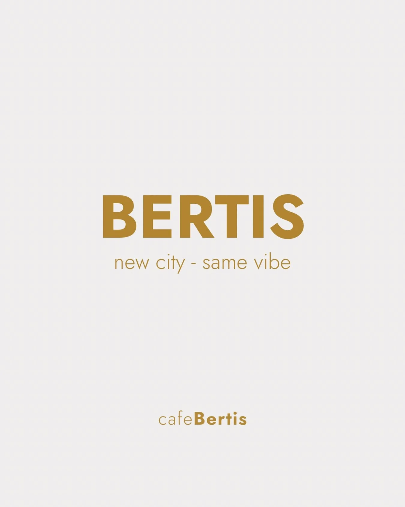 let&rsquo;s do it again!
zweites Bertis.
neue Stadt. 
stay tuned. 
☕️ 🤍

#cafebertis #cafe #cafeopening
