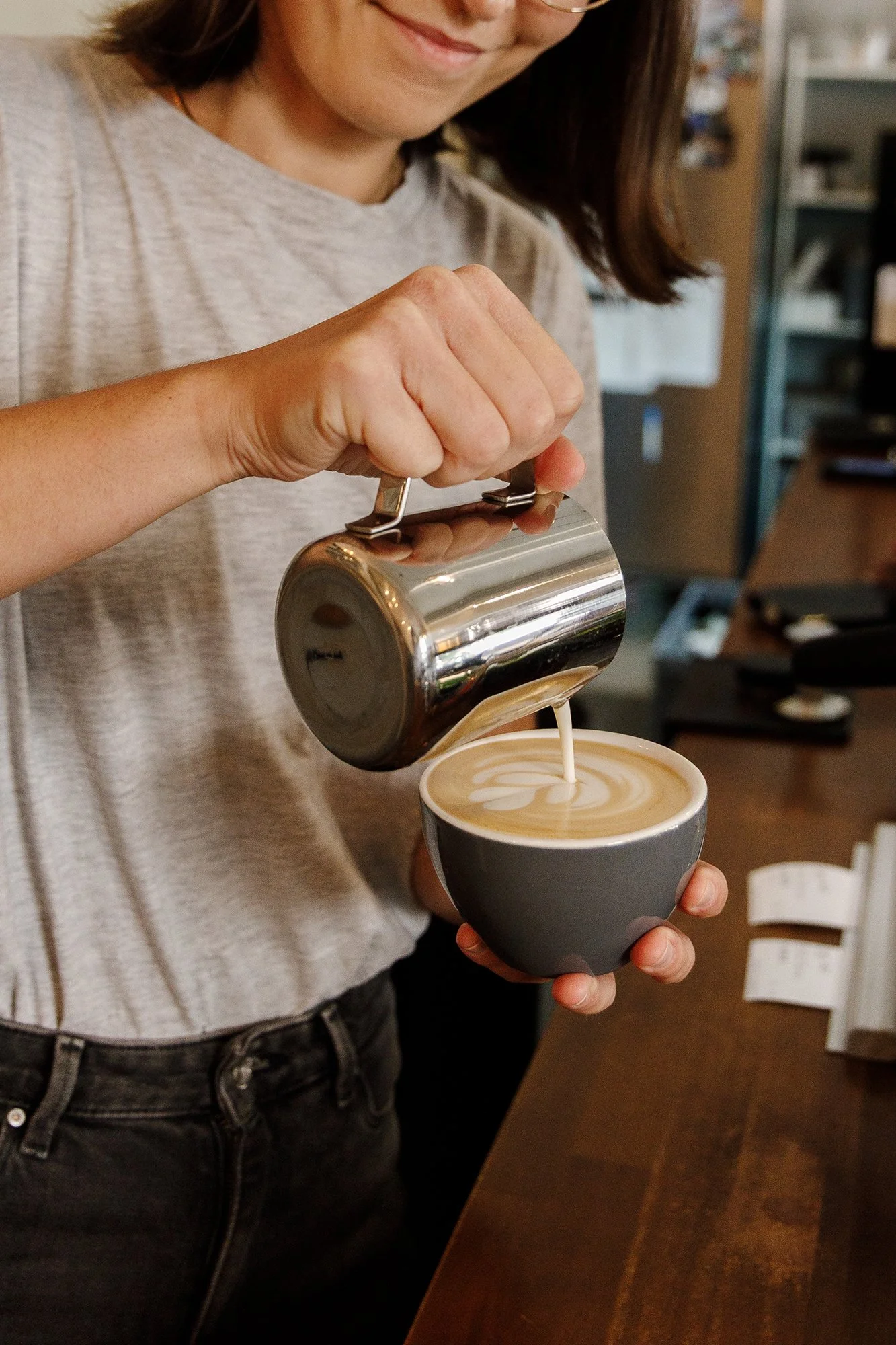 Kaffee Latte Art Barista Café Bertis