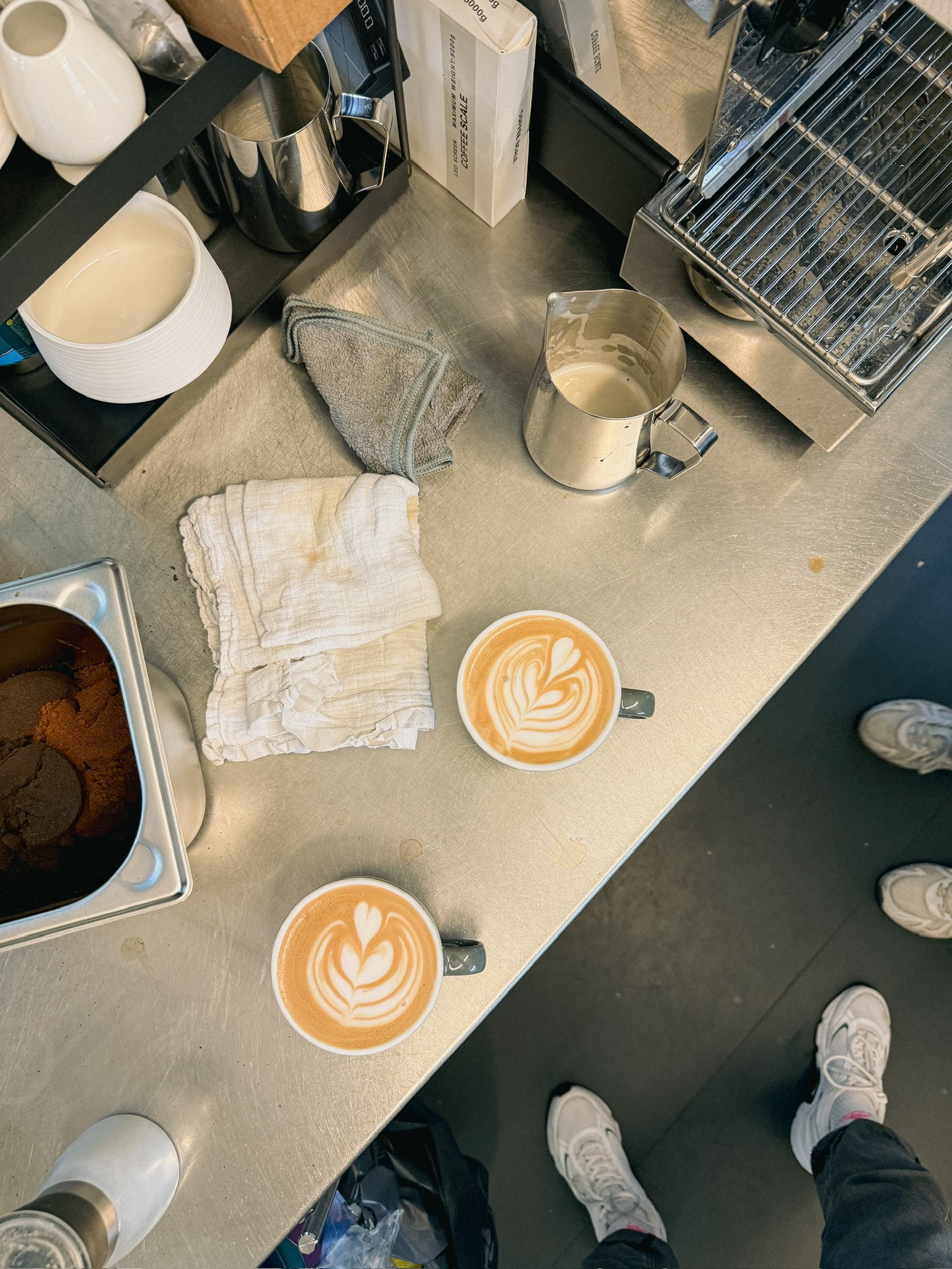 Kaffee im Karlsruher Schlachthof