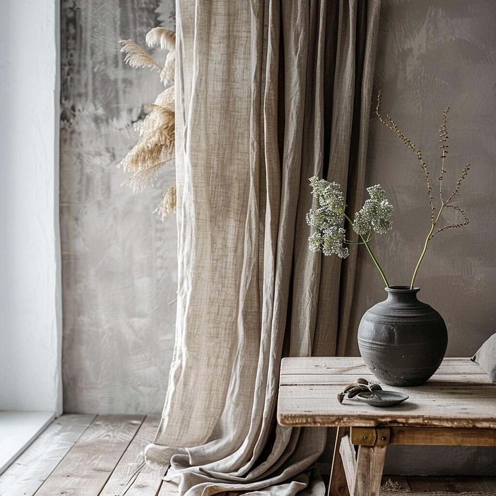 ✋🏻STOP here and discover the epitome of organic elegance with our Lena Natural Linen Curtains! 🌿 Perfect for achieving that seamless finish in your organic interior. Embrace the beauty of simplicity and elevate your space effortlessly. 🏡 

Ready t