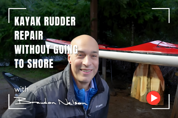 Kayak Rudder Repair Without Going to Shore
