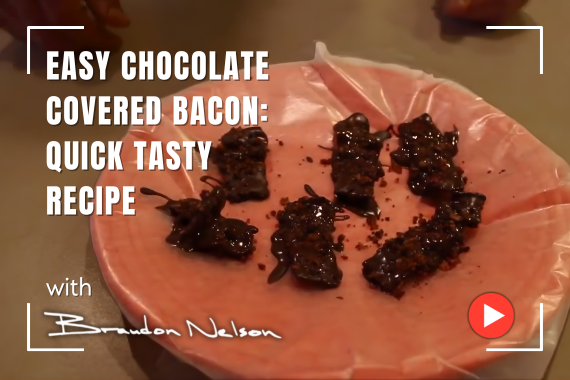 Easy Chocolate Covered Bacon: Quick Tasty Recipe