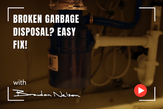 Broken Garbage Disposal? Easy Fix!