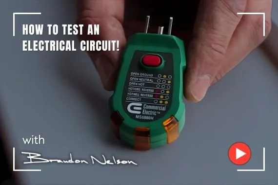 Wire Circuit Test Example How to Test an Electrical Outlet with a Circuit Analyzer