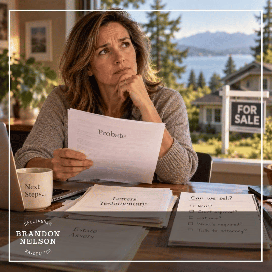 Can I Sell My Parent’s House Before Probate Is Finished in Washington?
