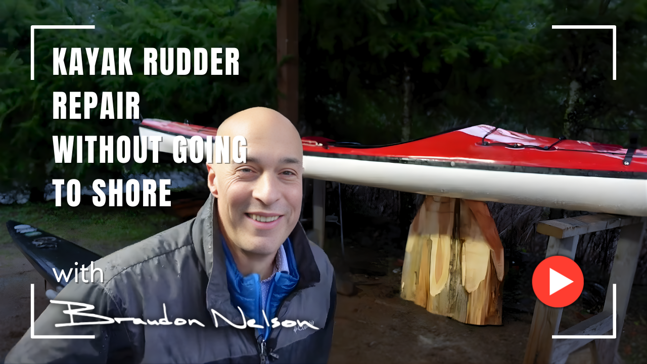 Kayak Rudder Repair Without Going to Shore
