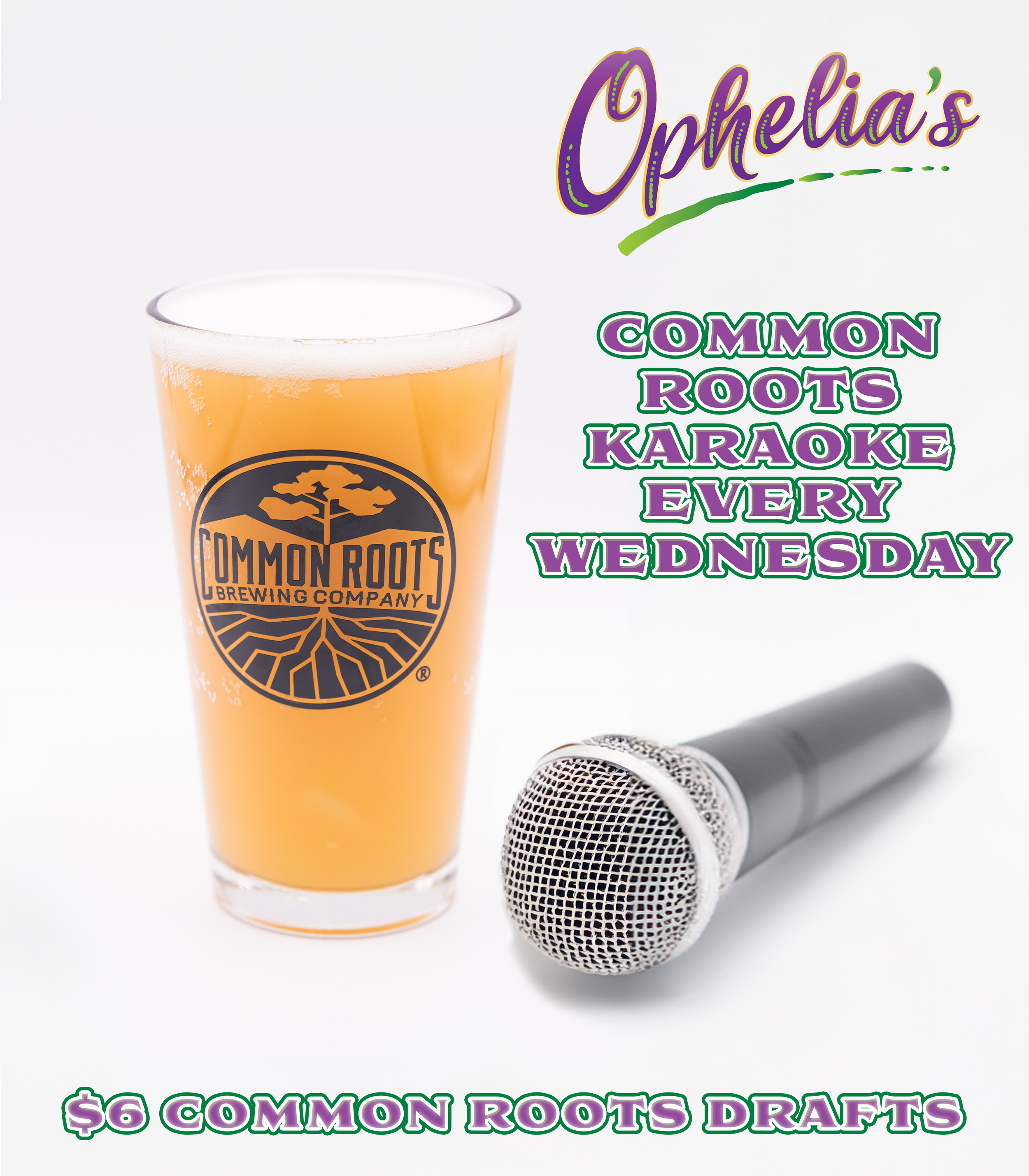 Common Roots Karaoke Wednesday