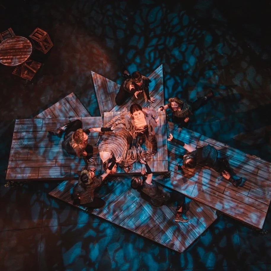 Bridget as Wiley in Wiley and the HairyMan at the Forbes PAC
Photo by Hunter Carrico