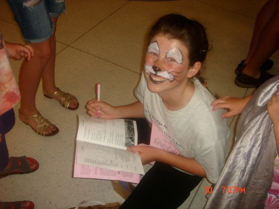 One of Bridget's first performances as Duchess in Aristocat Kids in the 6th grade!