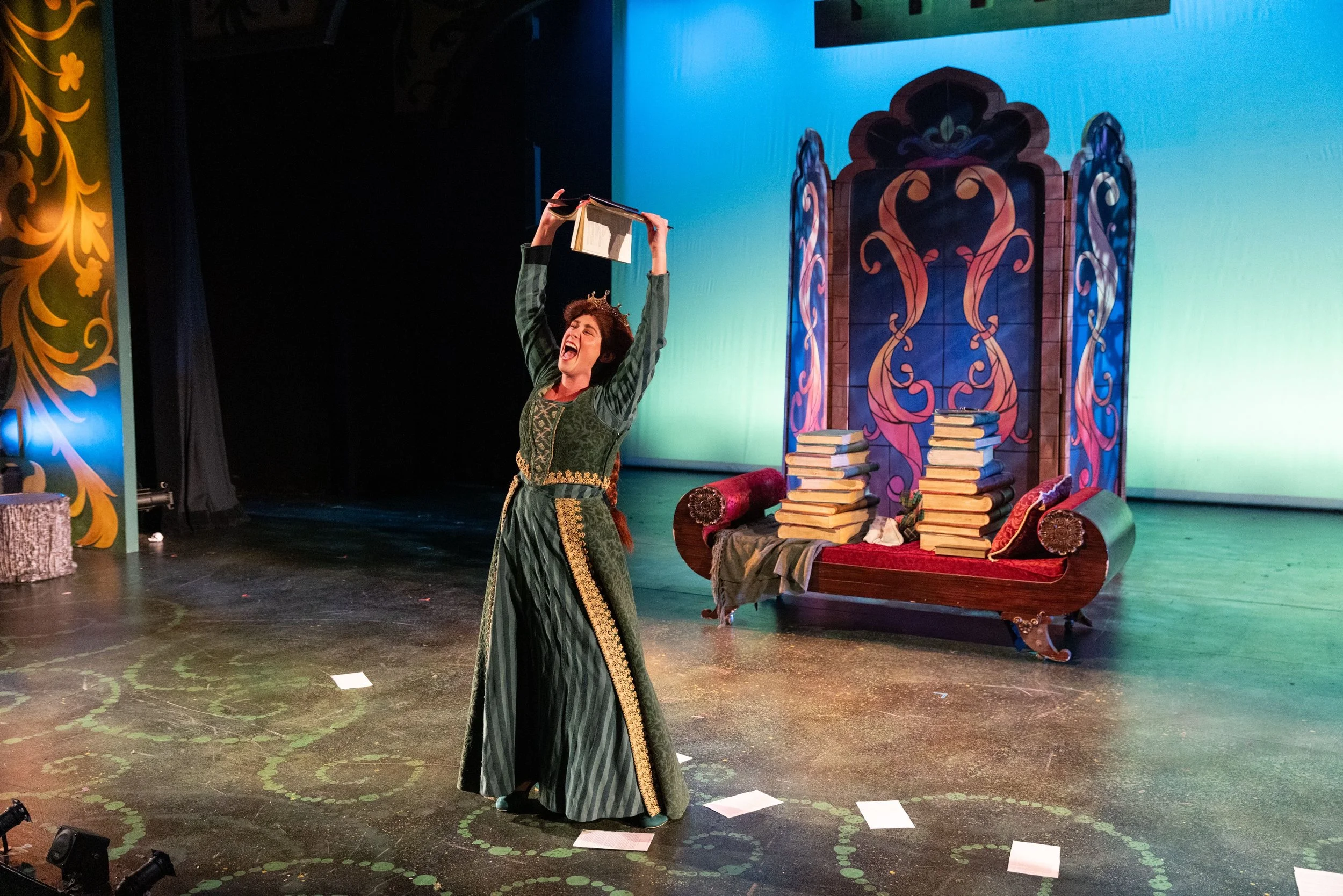 Bridget as Fiona in Shrek The Musical at the Delaware Theater Company 
Photo by Matt Urban