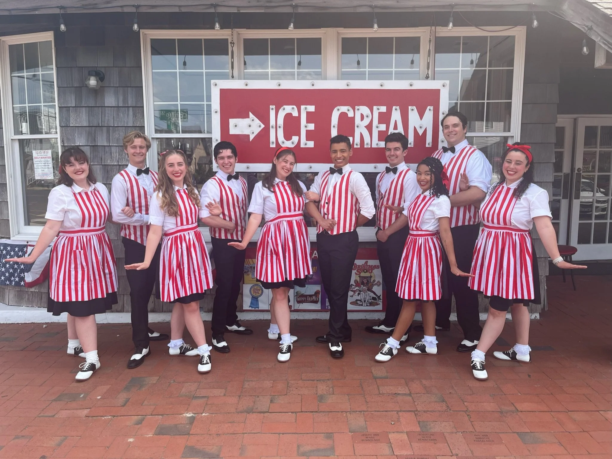 The ShowPlace Ice Cream Parlor Waitri 