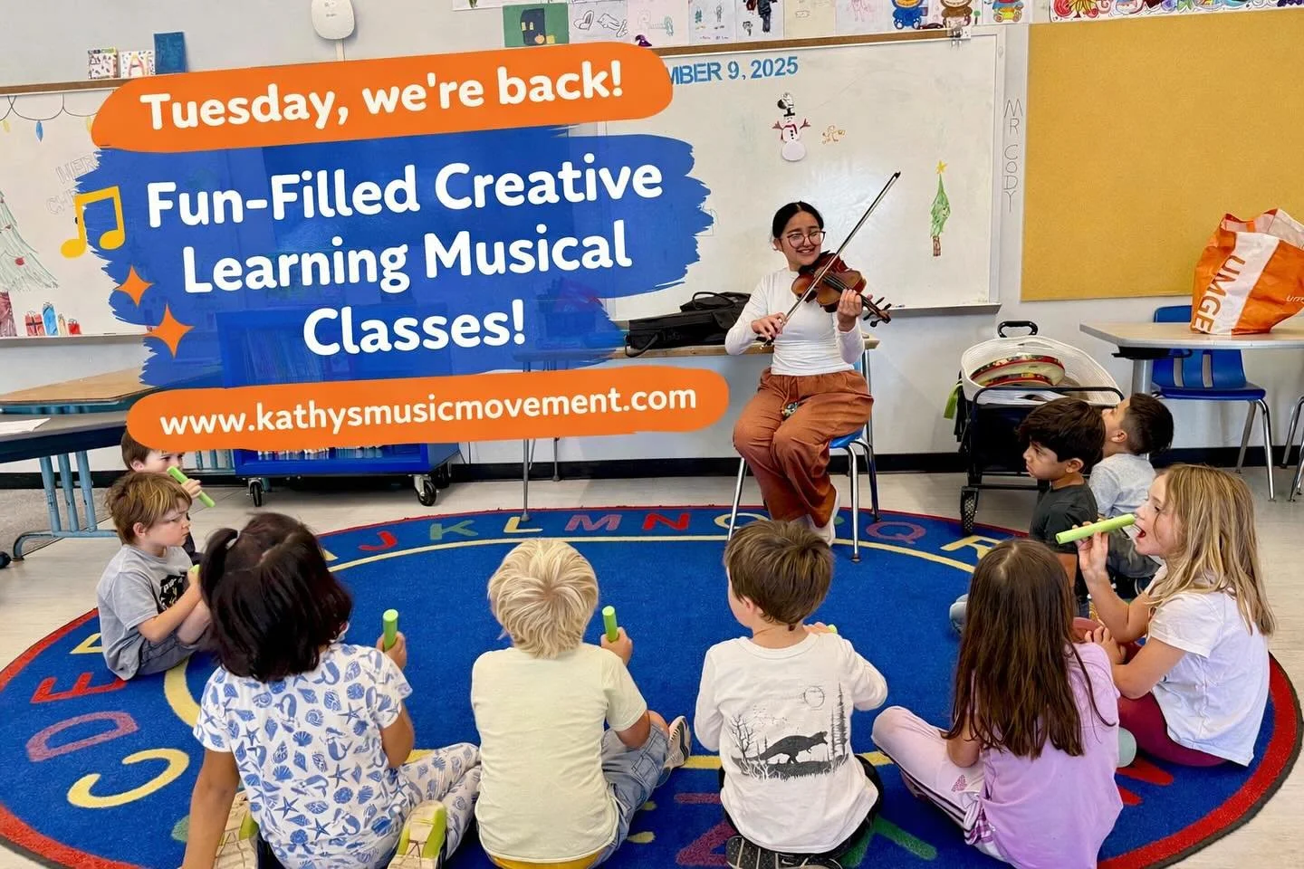 ✨ Tuesday, we&rsquo;re back! Join us this week! ✨
A gentle place for gentle beginnings&hellip; 
Hello New Year!  Hello Me- I Belong 

Kathy&rsquo;s Music &amp; Movement fun-filled, creative musical learning classes are starting again in Santa Barbara