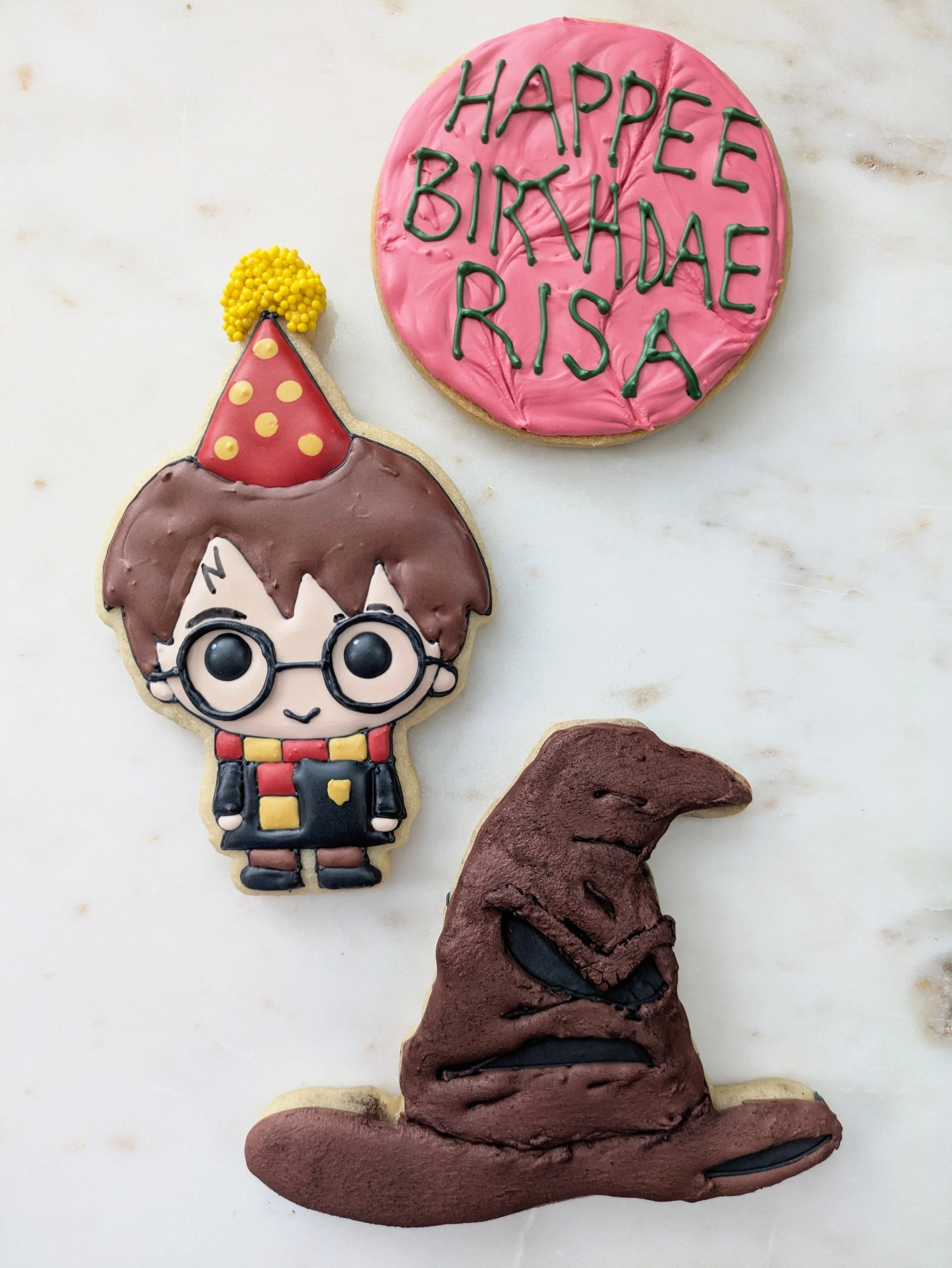 Harry Potter Decorated Cookies